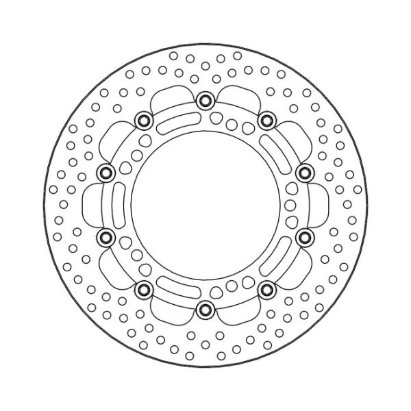 Moto-Master Halo Series Floating Brake Rotor Kawasaki