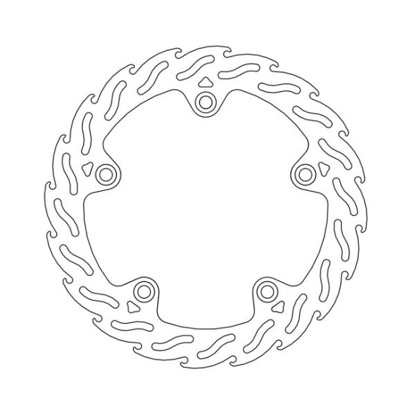Moto-Master Flame Series Fixed Brake Rotor BMW