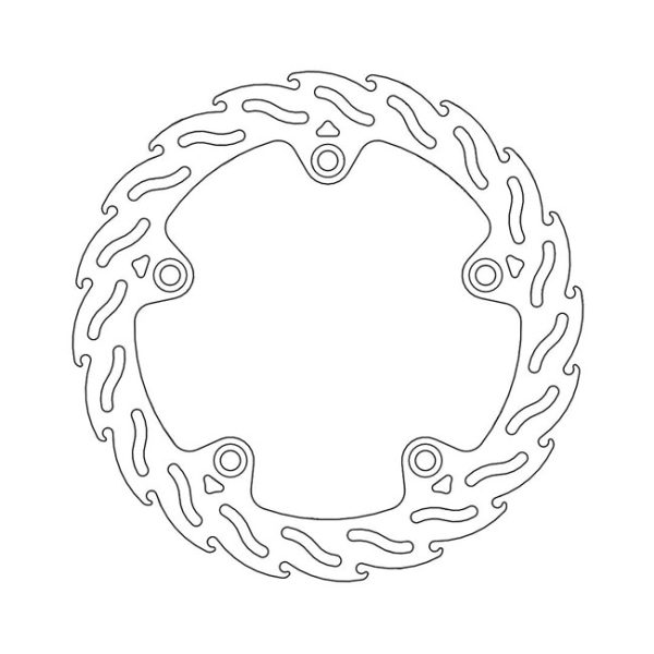 Moto-Master Flame Series Fixed Brake Rotor BMW