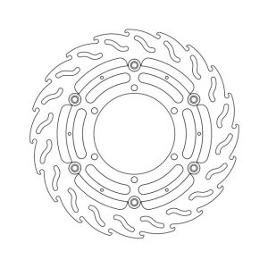 Moto-Master Flame Series Floating Brake Rotor BMW