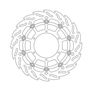 Moto-Master Flame Series Floating Brake Rotor BMW