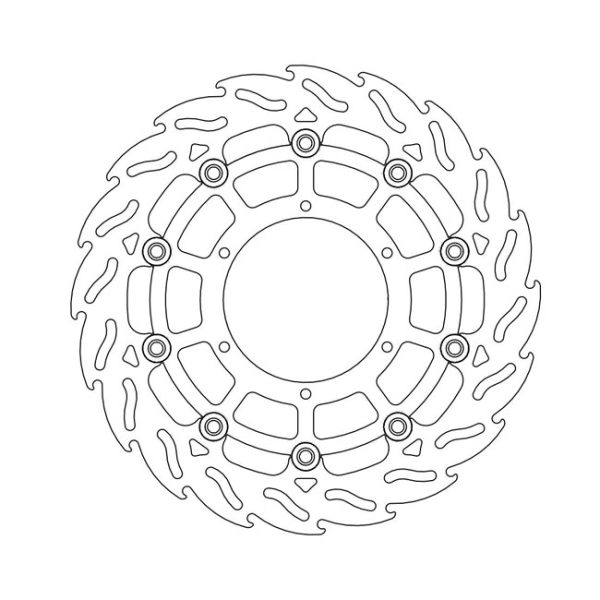 Moto-Master Flame Series Floating Brake Rotor BMW