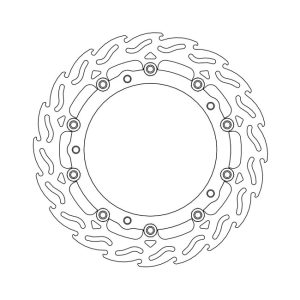Moto-Master Flame Series Floating Brake Rotor BMW