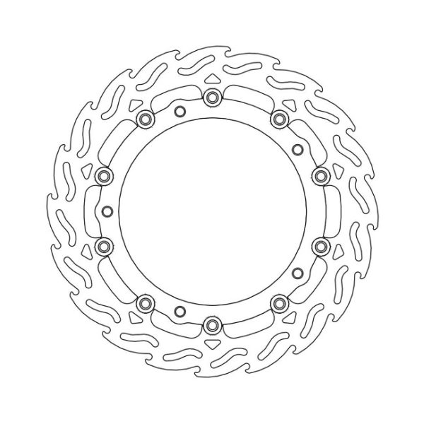 Moto-Master Flame Series Floating Brake Rotor BMW