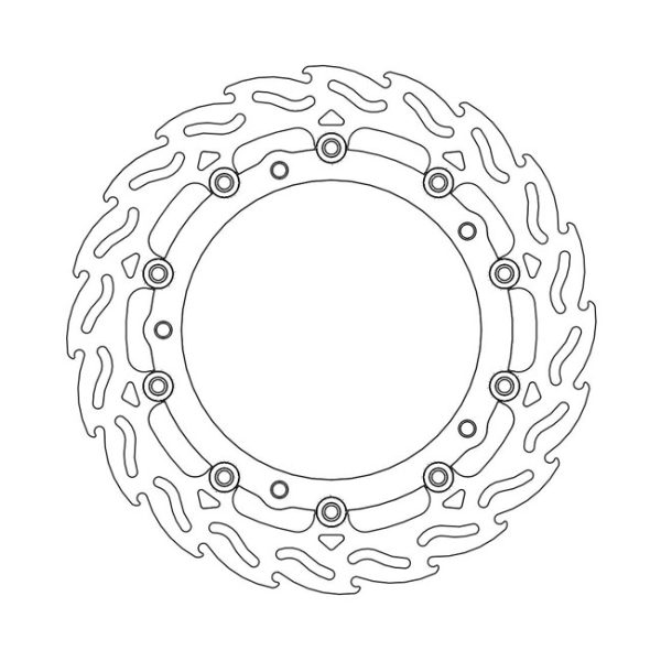 Moto-Master Flame Series Floating Brake Rotor BMW