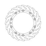 Moto-Master Flame Series Floating Brake Rotor BMW