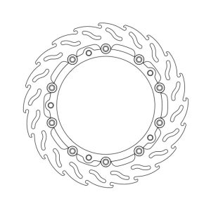 Moto-Master Flame Series Floating Brake Rotor BMW