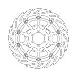 Moto-Master Flame Series Floating Brake Rotor BMW