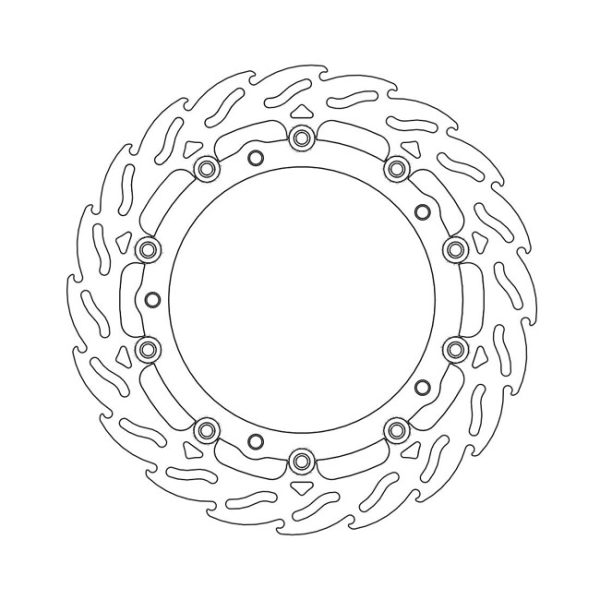 Moto-Master Flame Series Floating Brake Rotor BMW