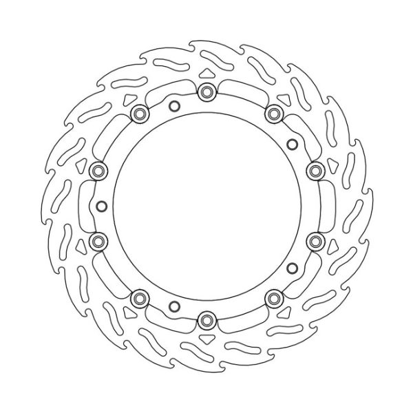 Moto-Master Flame Series Floating Brake Rotor BMW
