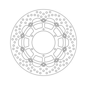 Moto-Master Halo Series Floating Brake Rotor BMW