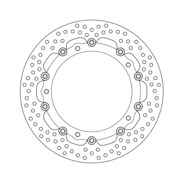 Moto-Master Halo Series Floating Brake Rotor BMW