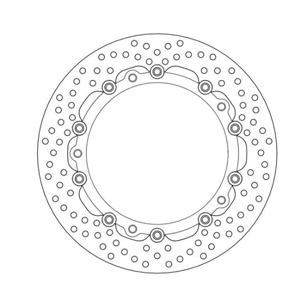 Moto-Master Halo Series Floating Brake Rotor BMW