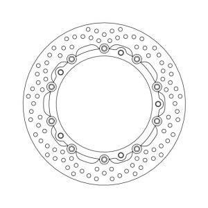 Moto-Master Halo Series Floating Brake Rotor BMW