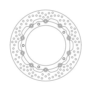 Moto-Master Halo Series Floating Brake Rotor BMW