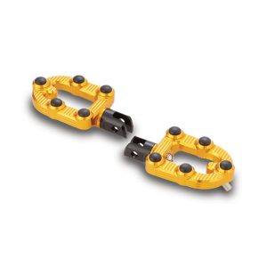 Arlen Ness MX Foot Pegs Gold