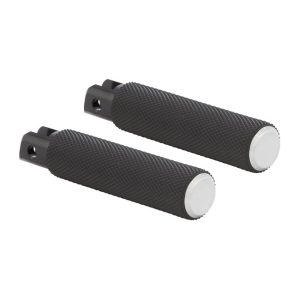 Arlen Ness Knurled Passenger Foot Pegs Chrome