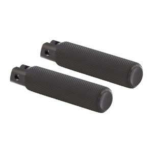Arlen Ness Knurled Rider Foot Pegs Black