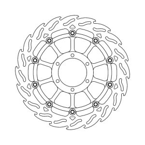 Moto-Master Flame Series Floating Brake Rotor BMW