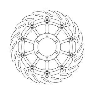 Moto-Master Flame Series Floating Brake Rotor BMW