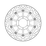 Moto-Master Halo Series Floating Brake Rotor BMW