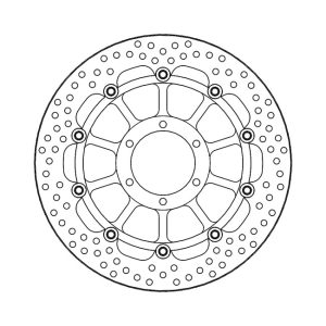 Moto-Master Halo Series Floating Brake Rotor BMW
