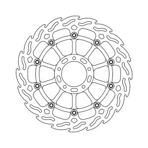 Moto-Master Flame Series Floating Brake Rotor Ducati