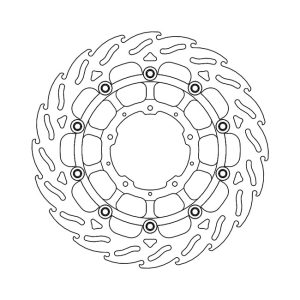 Moto-Master Flame Series Floating Brake Rotor Honda