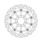 Moto-Master Flame Series Floating Brake Rotor Ducati