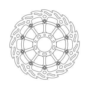 Moto-Master Flame Series Floating Brake Rotor Ducati