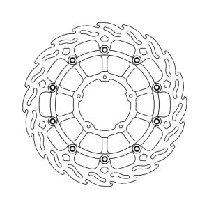 Moto-Master Flame Series Floating Brake Rotor Honda
