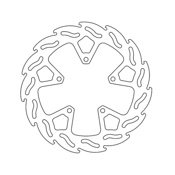 Moto-Master Flame Series Brake Rotor Honda