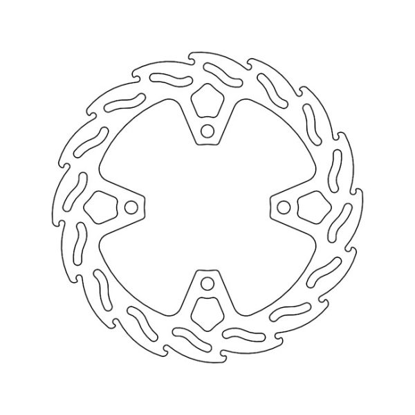 Moto-Master Flame Series Brake Rotor Triumph