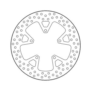 Moto-Master Halo Series Brake Rotor Honda