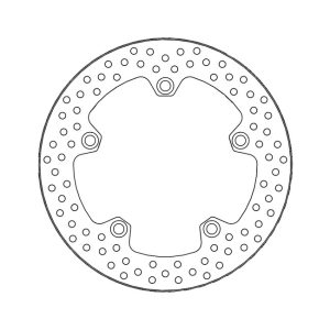 Moto-Master Halo Series Brake Rotor Honda
