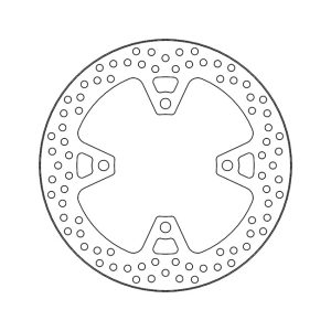 Moto-Master Halo Series Brake Rotor Triumph