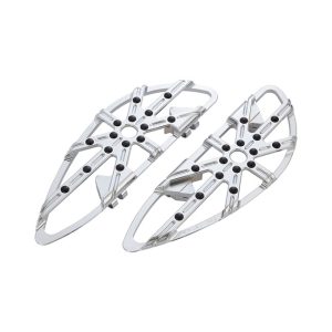 Arlen Ness M8 Softail 10-Gauge Rider Floorboards Chrome
