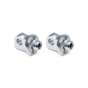 Kuryakyn Splined Male Mount Peg Adapters Adjustable Stop Chrome HD