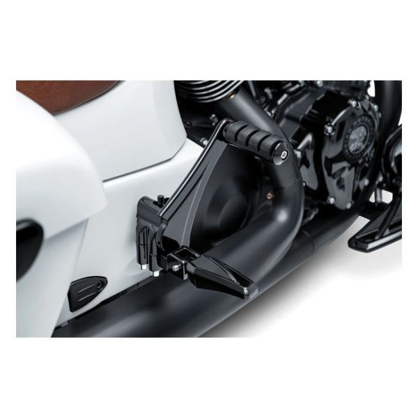 Kuryakyn Passenger Peg Mounts Gloss Black 14-20 Indian