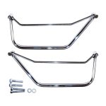 Longride Saddlebag Holder Chrome for Honda VT 750 Ace