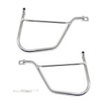 Longride Saddlebag Holder Chrome for Kawasaki & Suzuki