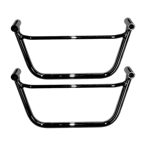 Longride Saddlebag Holder Chrome for Triumph Speedmaster & Bonneville