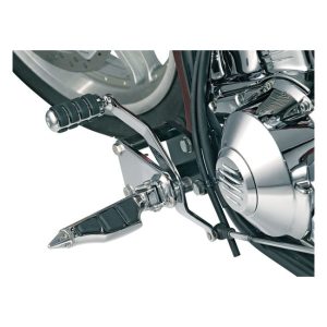 Kuryakyn Round Shift Peg Covers Chrome VTX1800/VTX1300/Fury