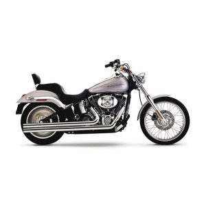 Cobra Speedster Long Exhaust Chrome 86-06 Softail