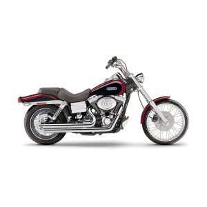 Cobra Speedster Slashdown Exhaust Chrome 06-11 Dyna