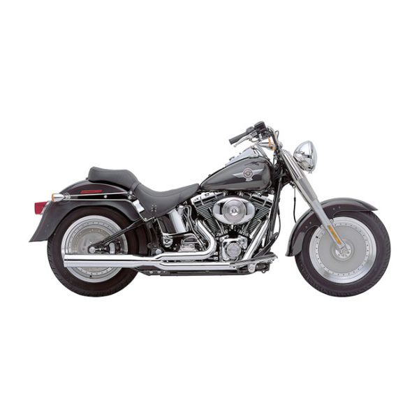 Cobra Power Pro 2-1 Exhaust (HP Series) Chrome 86-06 Softail