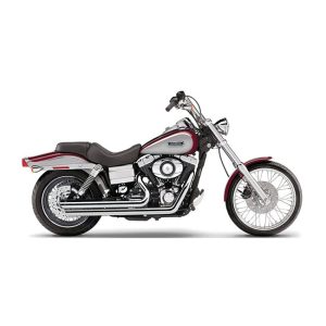 Cobra Speedster Slashdown Exhaust Chrome 12-17 Dyna