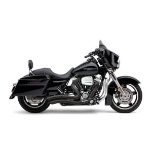 Cobra Speedster Short Swept Exhaust Black 10-16 Touring