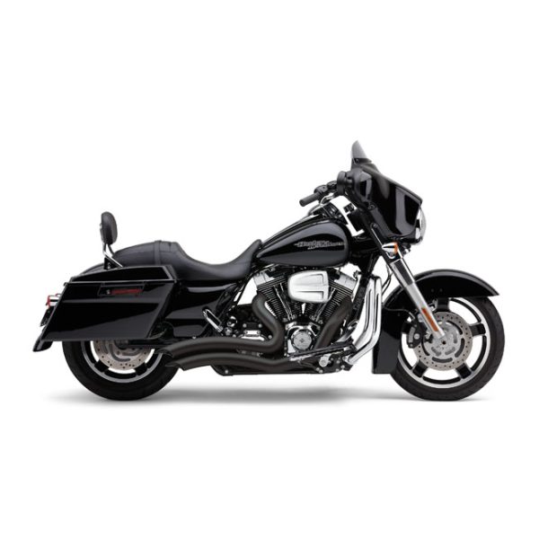 Cobra Speedster Short Swept Exhaust Black 14-22 XL Sportster