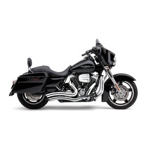 Cobra Speedster Short Swept Exhaust Chrome 10-16 Touring